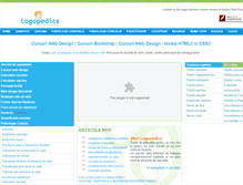 Tablet Screenshot of logopedics.info